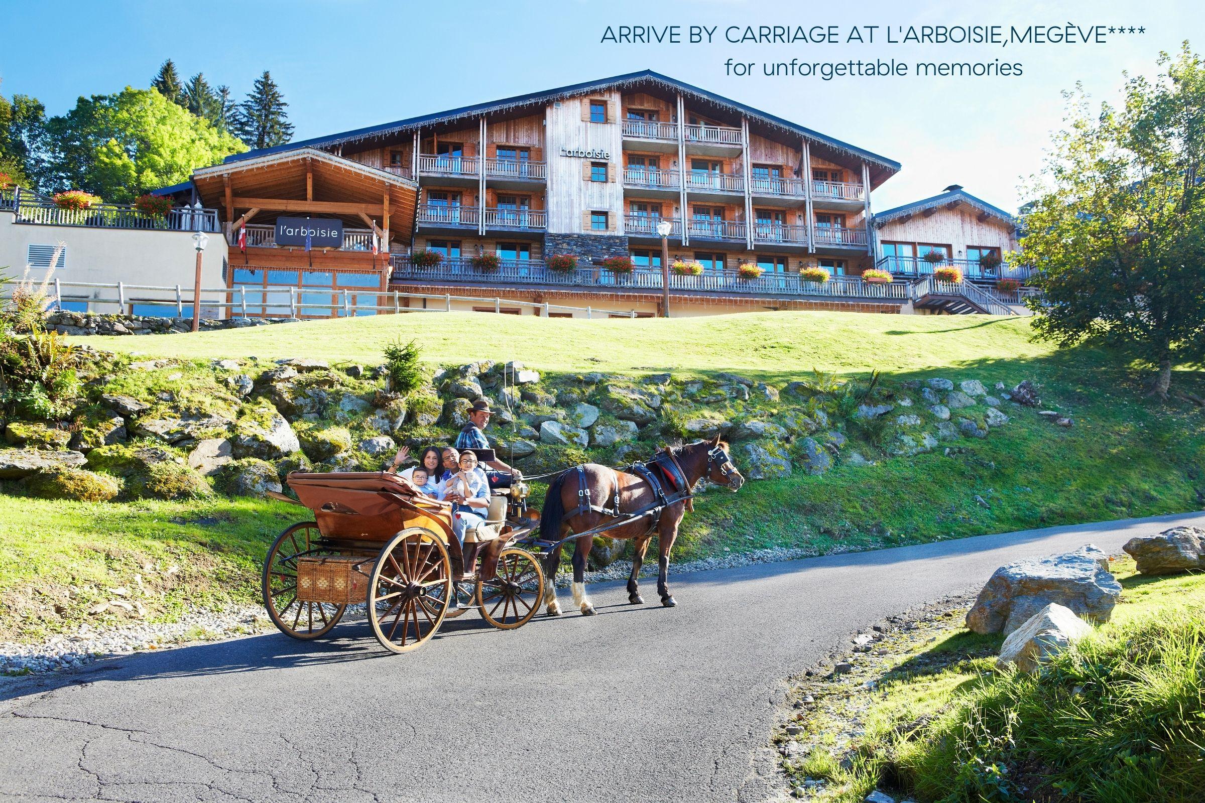 Hotel L'Arboisie Megeve Bagian luar foto